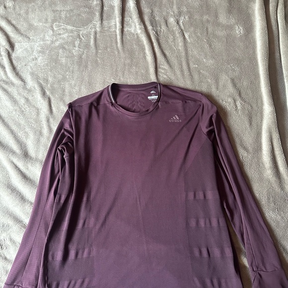 Adidas Maroon ClimaCool Energy Running Shirt XL - Picture 2 of 3